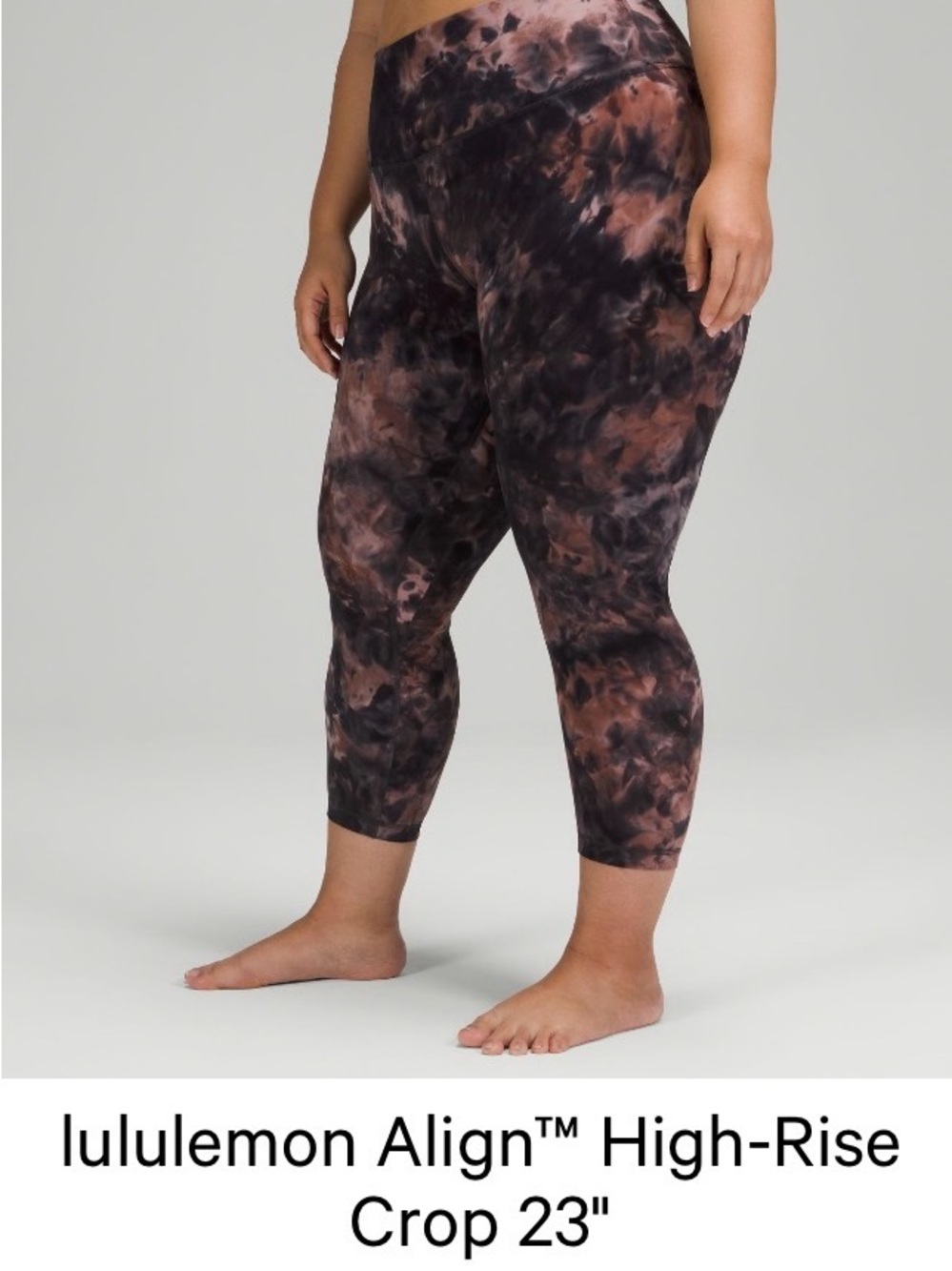 Lululemon Align High Rise Leggings 23in Size 6